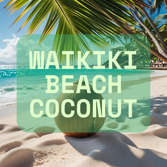 Waikiki Beach Coconut Prescented Beads