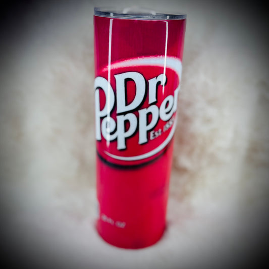 20oz tumbler - Dr. Pepper can