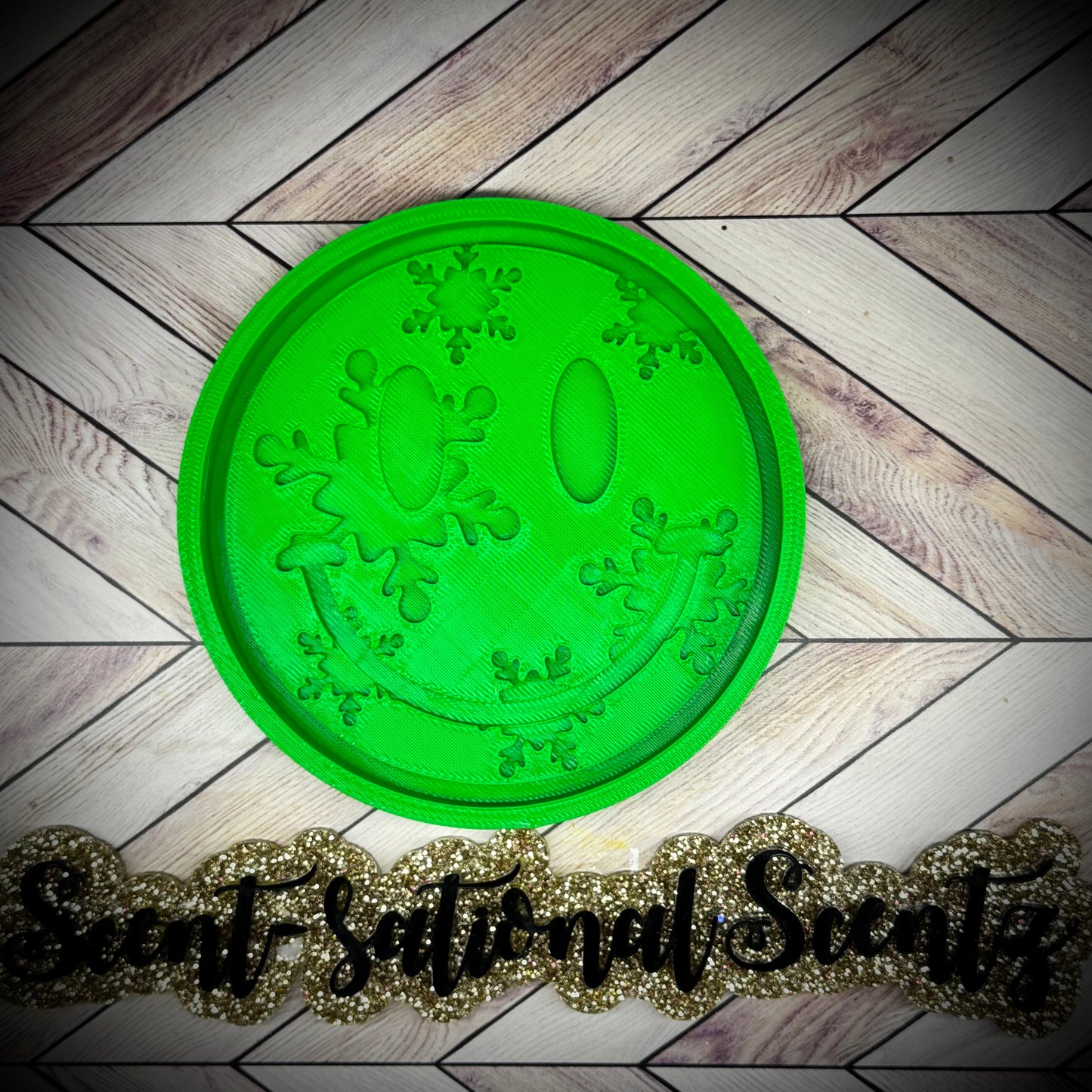 Christmas Smiley Set(mold+inserts)