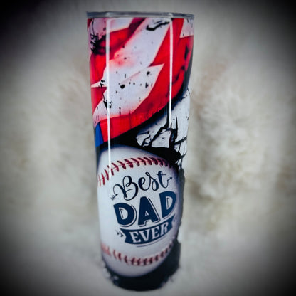 20oz tumbler - Baseball Dad