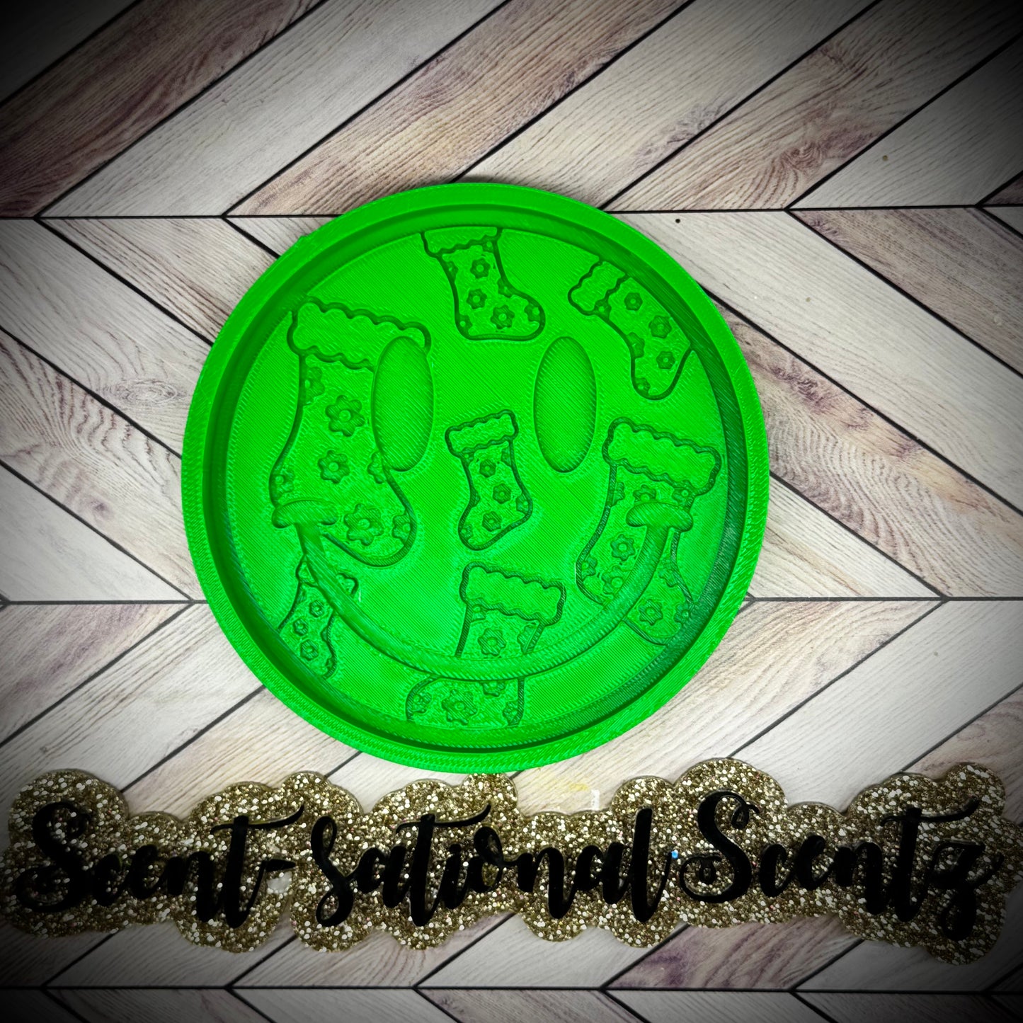 Christmas Smiley Set(mold+inserts)