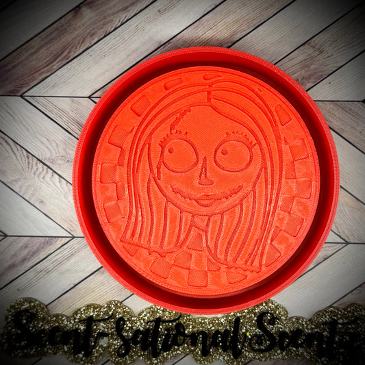 Checkered Sally Round mold