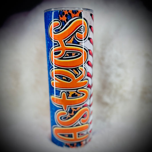 20oz tumbler - Astros