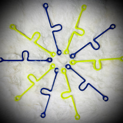 3d printed car charm/freshie hangers 5ct
