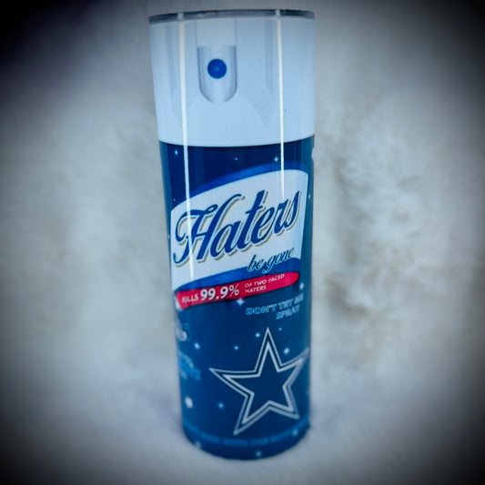 20oz tumbler - Cowboys hater spray can