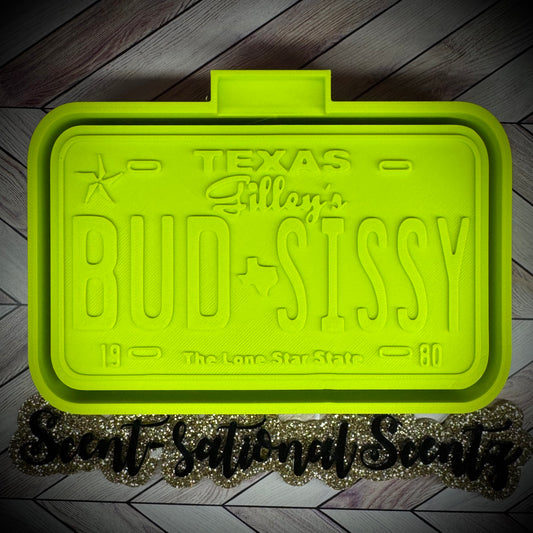 Bud & Sissy Plate mold