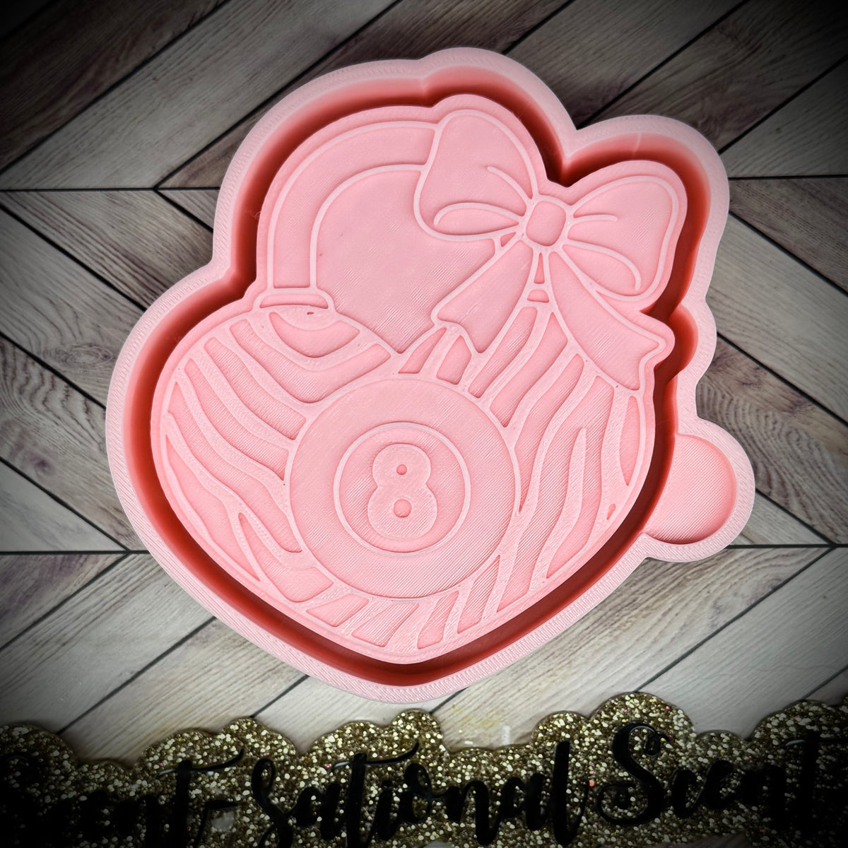 8 ball Zebra Lock mold(941)