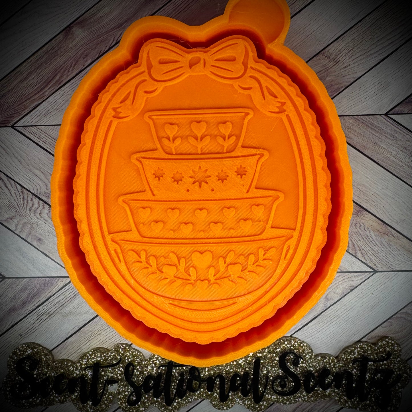 Pyrex Stack Frame mold