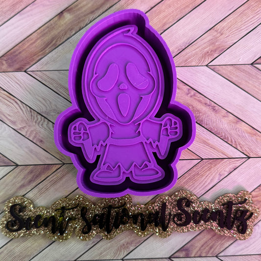 Ghost face Doll mold(198)