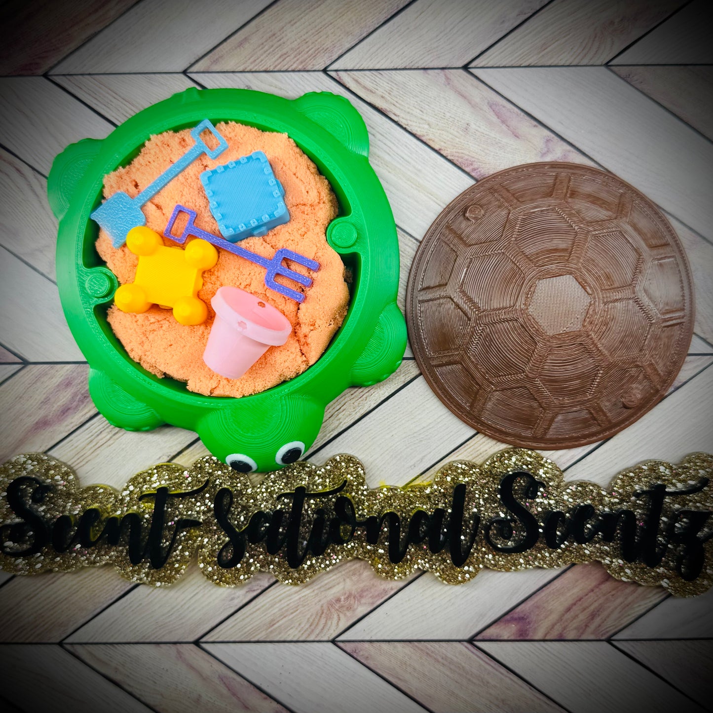 Desk top Turtle sandbox