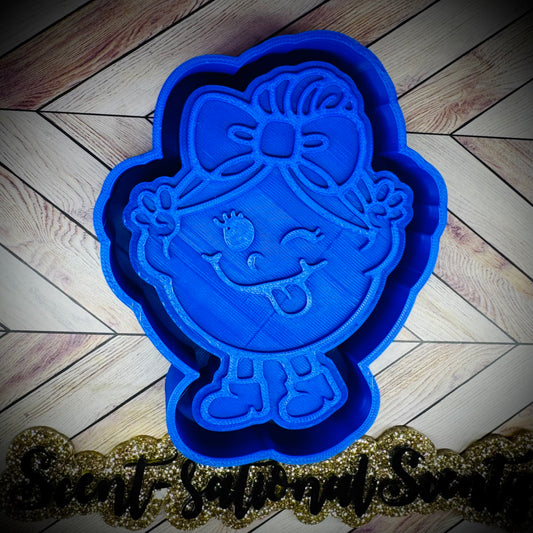 Little Miss Delulu mold