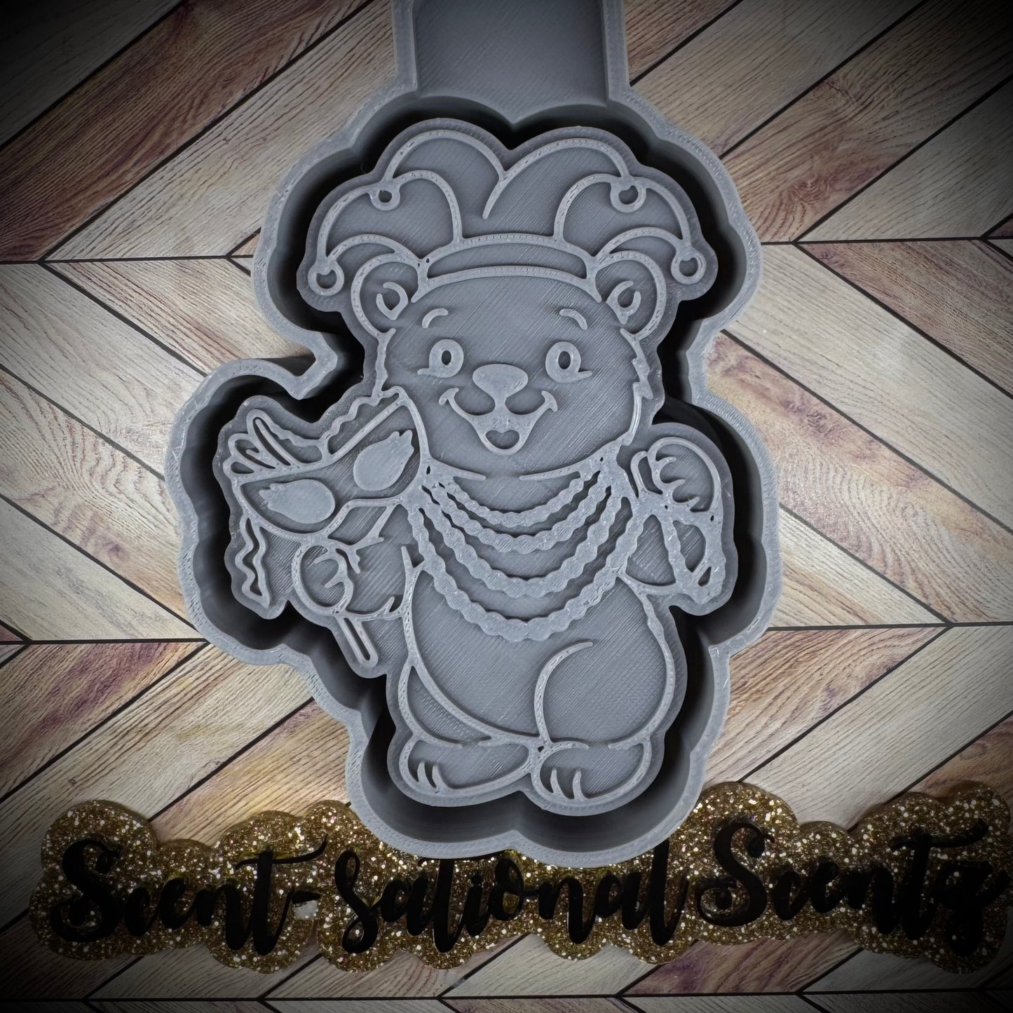 Mardi Gras Bear mold
