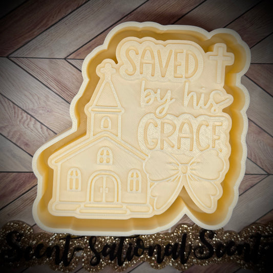 Saved by His Grace mold(438)