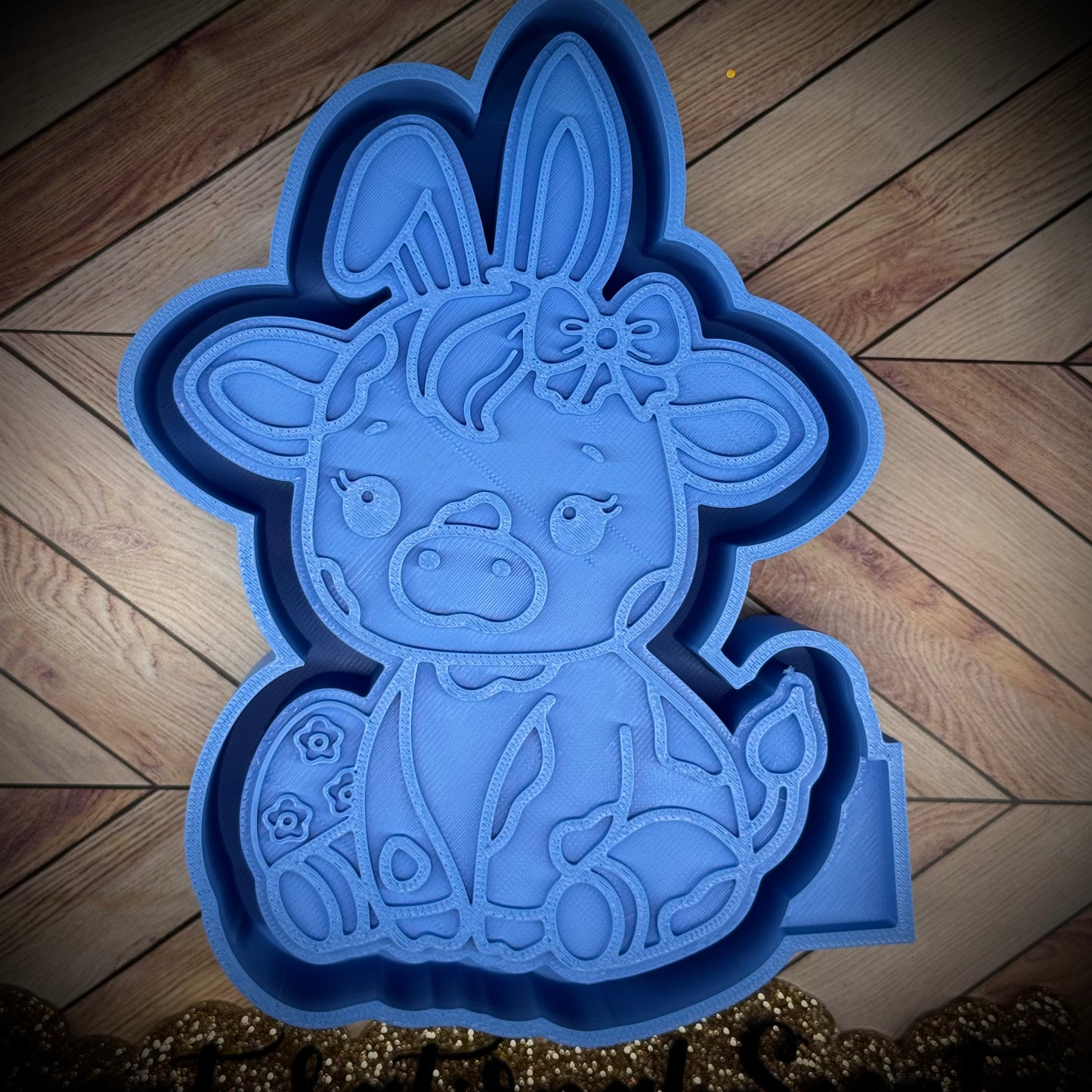 Easter Cow mold(577)