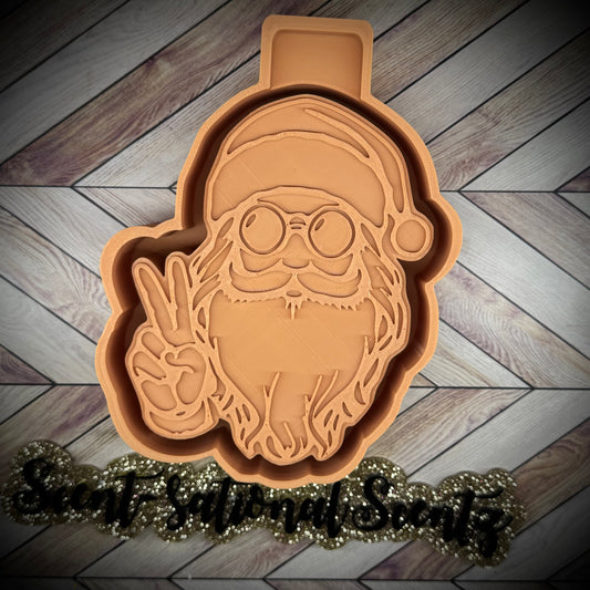 Hippie Santa mold