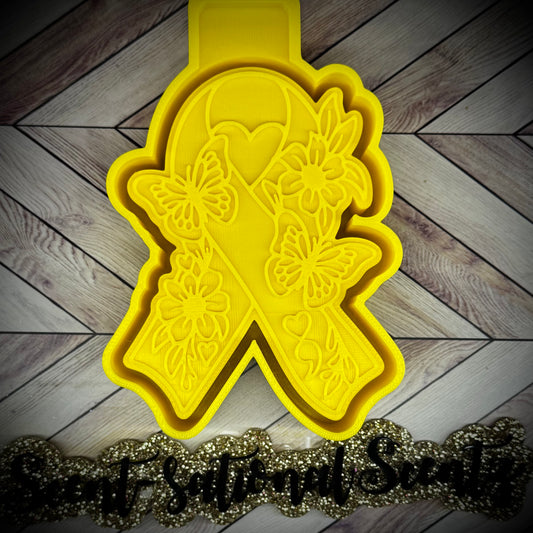 Floral ; Ribbon mold