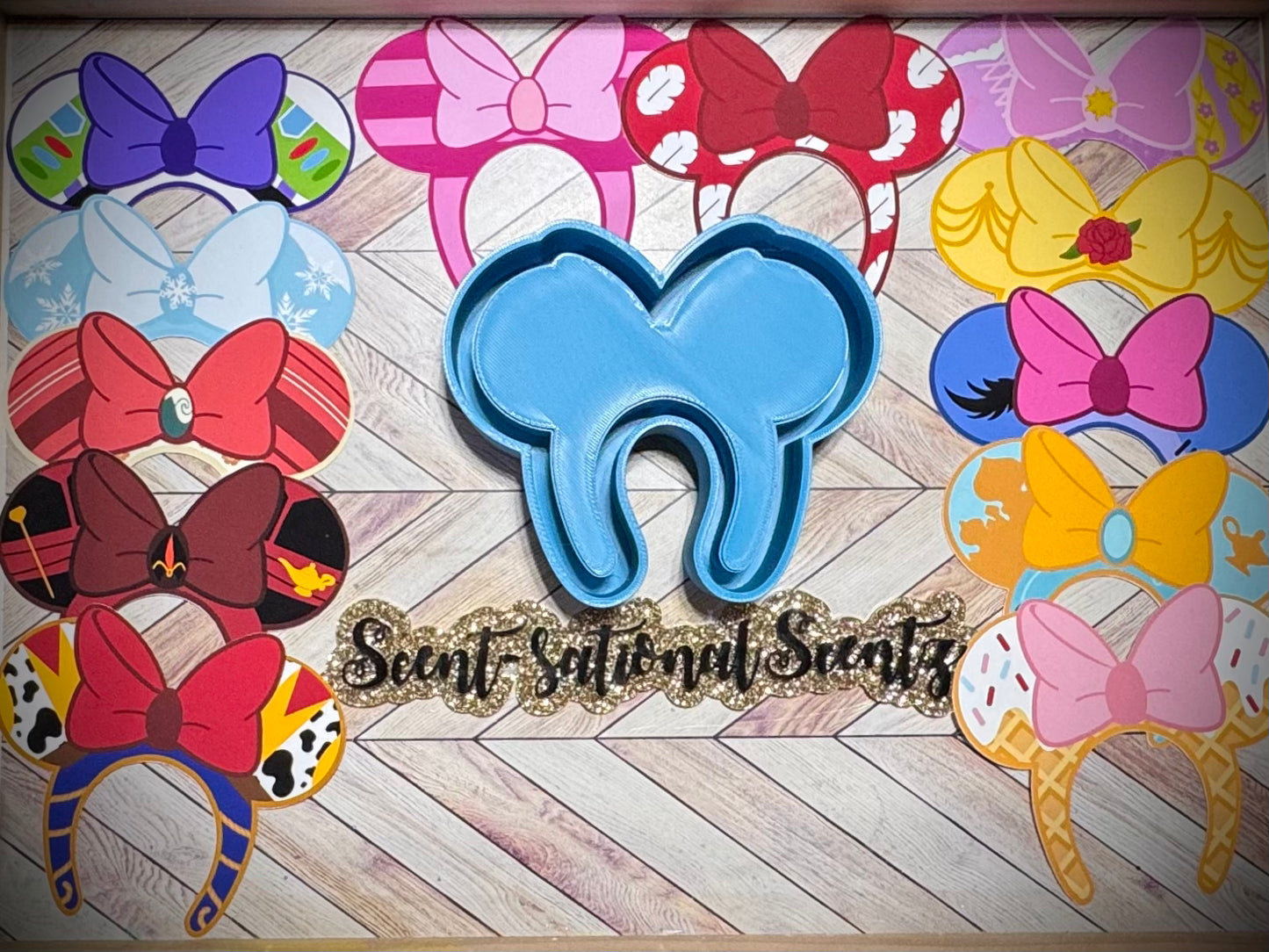 2026 Minnie Ears cardstock mold