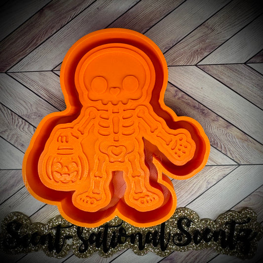 Trick or Treat Skelly mold