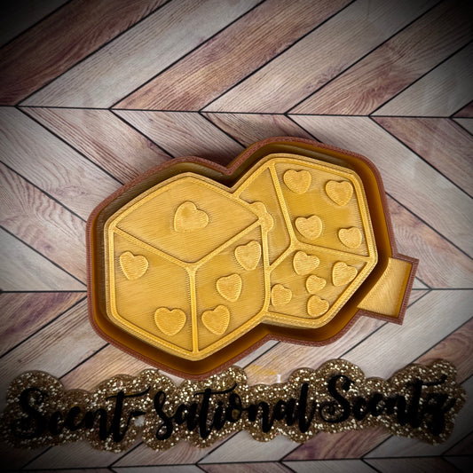 Heart Dice mold(400)