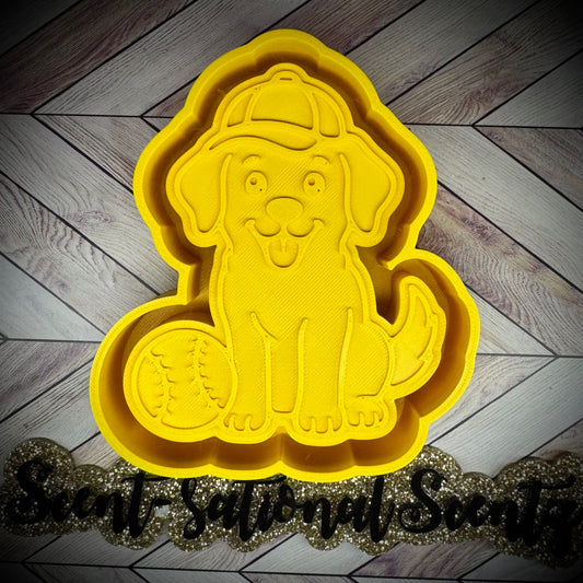 Labrador Baseball mold
