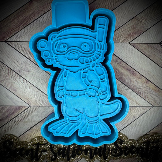 Scuba Otter mold