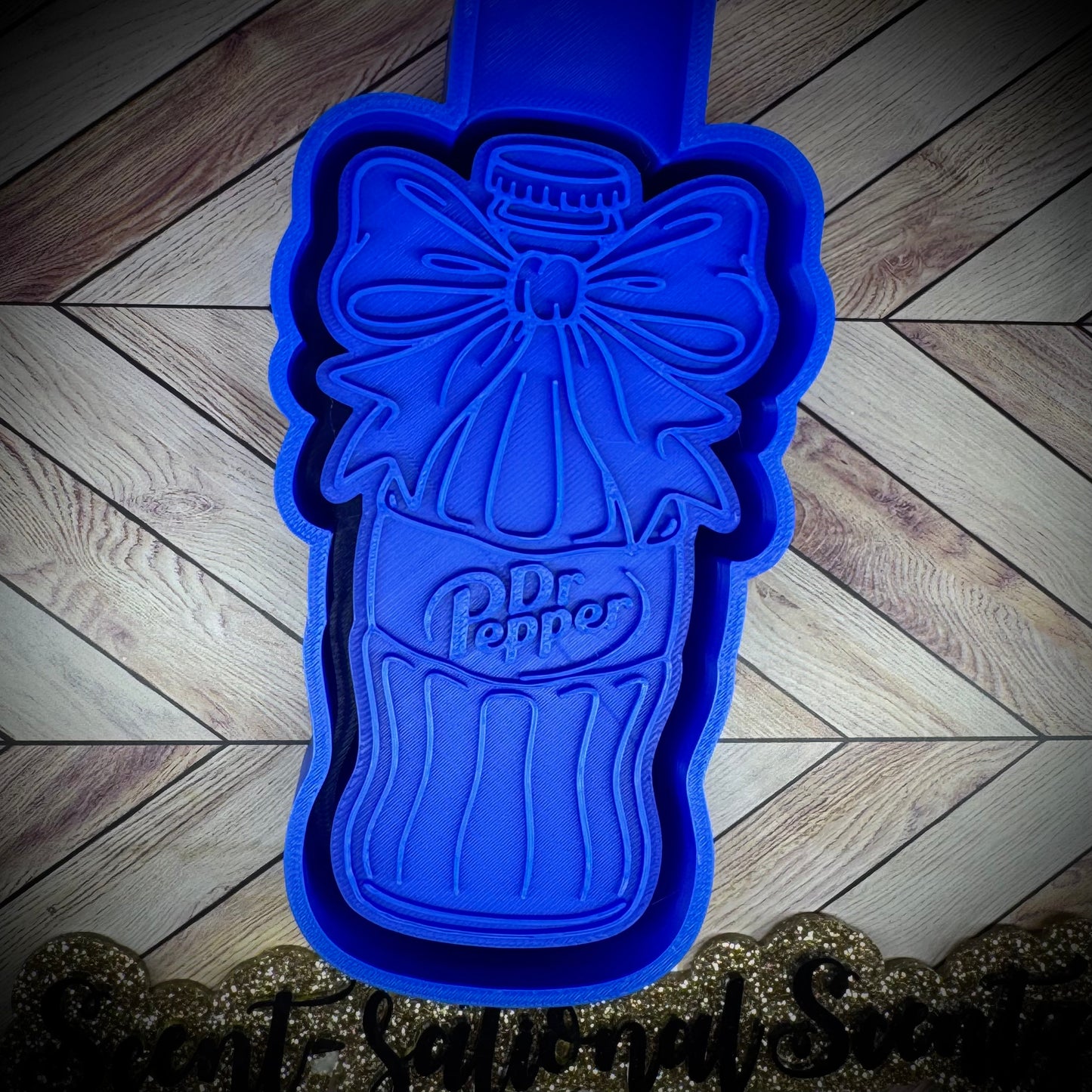 Dr. Pepper Bow Bottle mold