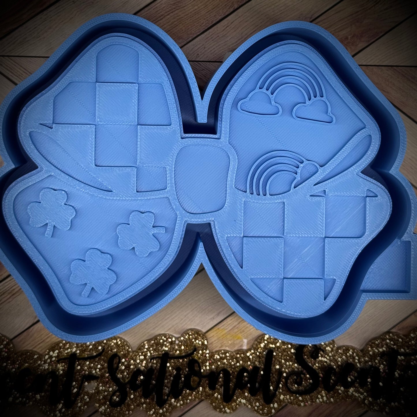 St. Patty’s Day Bow mold(448)