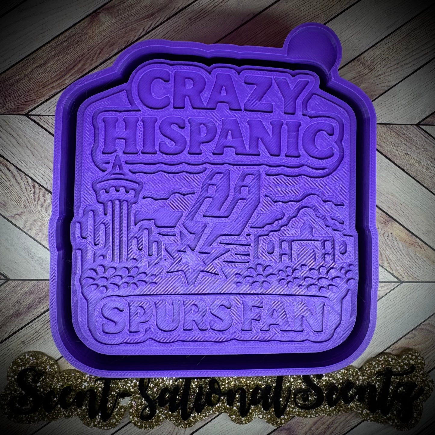 Crazy Hispanic Spurs Fan mold