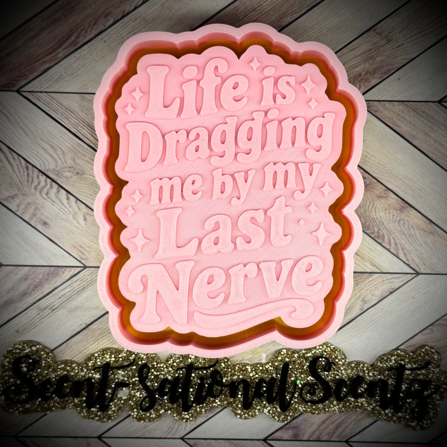 Life is Dragging me by my Last Nerve mold