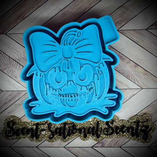 Skellington Pumpkin mold