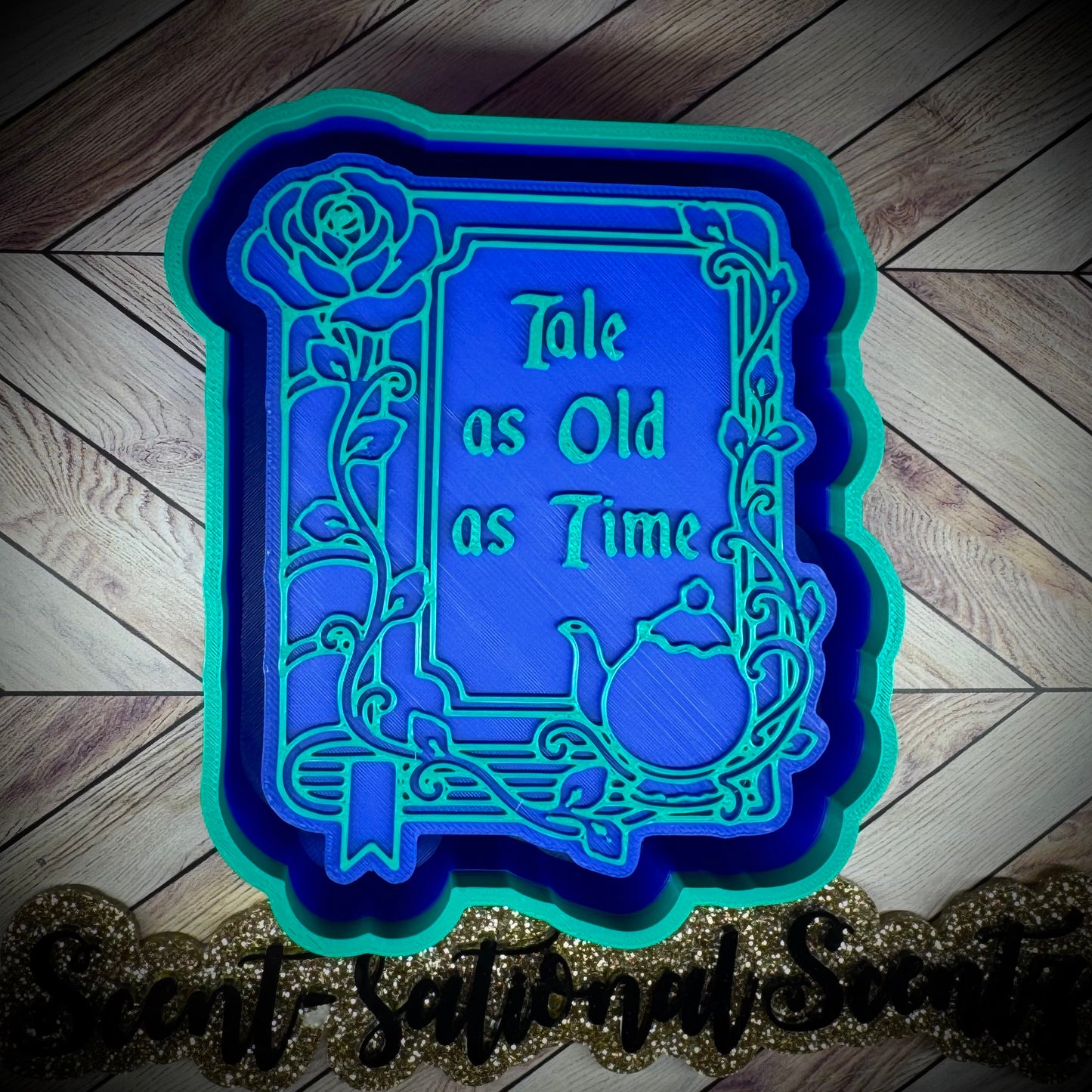 Tale As Old As Time Storybook mold