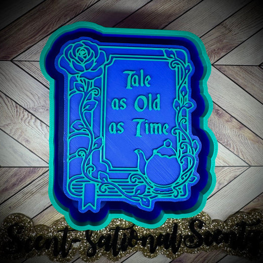 Tale As Old As Time Storybook mold
