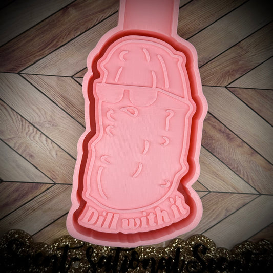 “Dill with it” Pickle mold