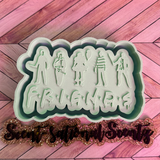 Halloween friends mold(99)