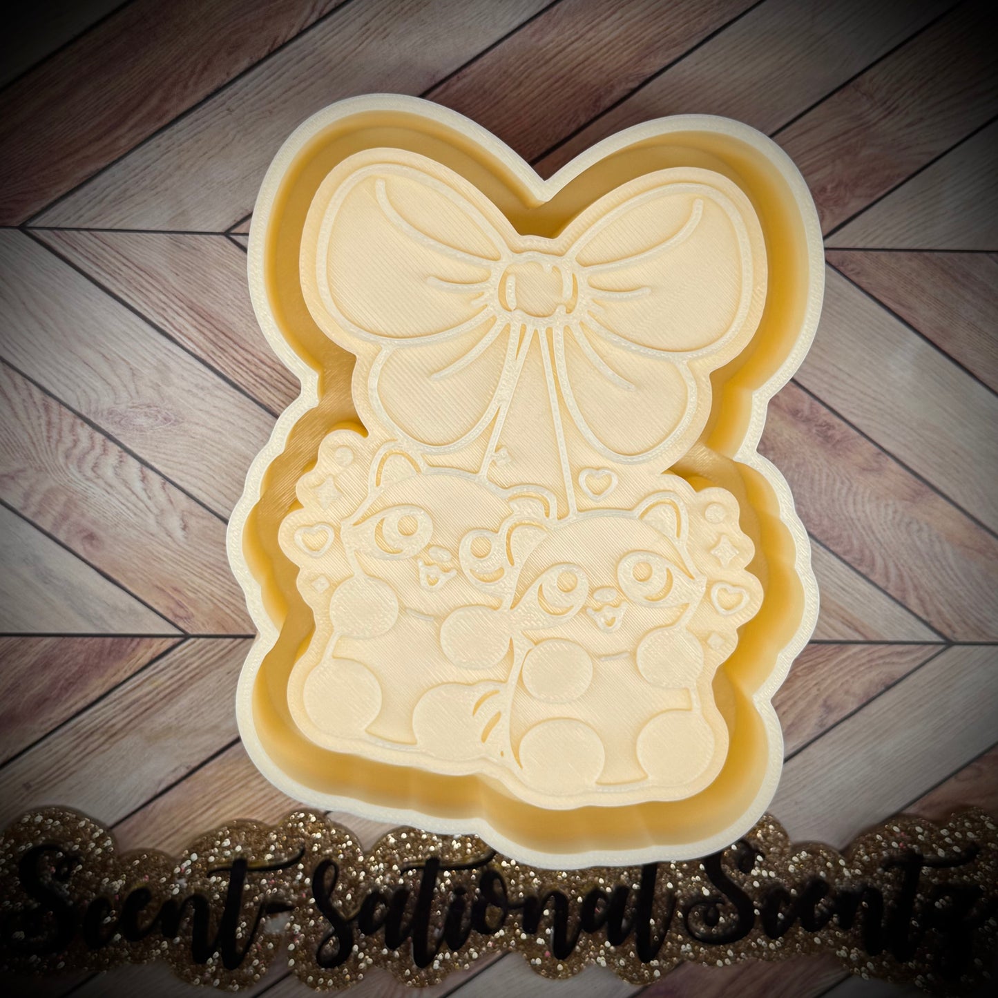 Gummy Bear Raccoon cherries mold(286)