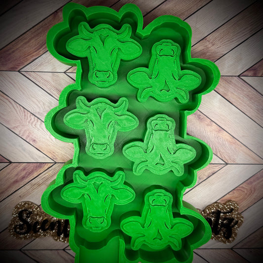 Cow Wax cavity mold