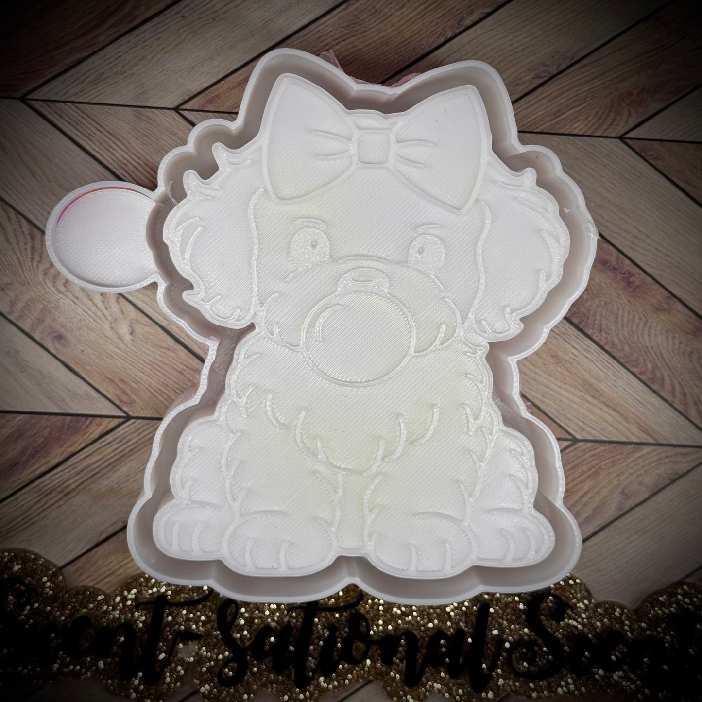 Bubble blowing dog mold(410)