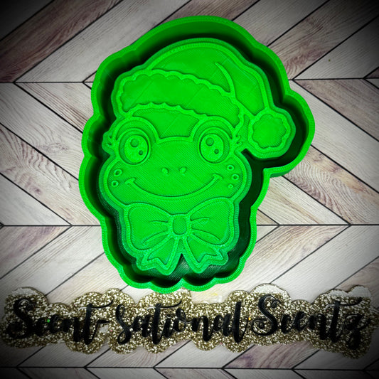 Christmas Hat Frog mold