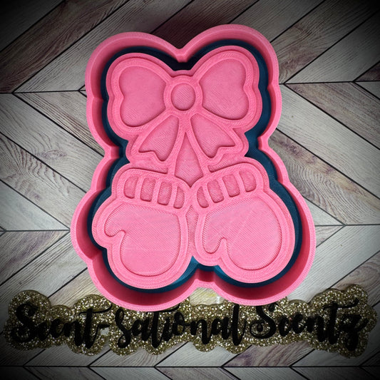 Bow Mittens mold