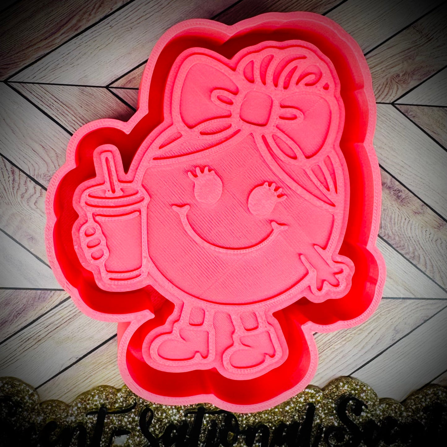 Little Miss Ice Coffee mold