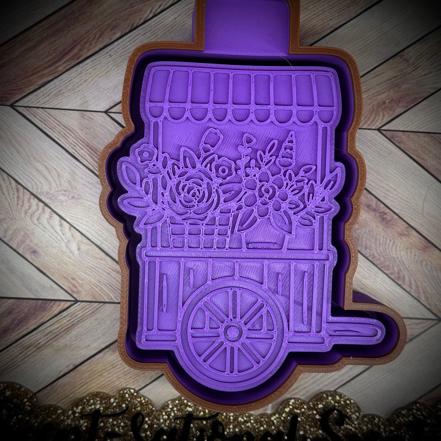 Flower cart stand mold(405)