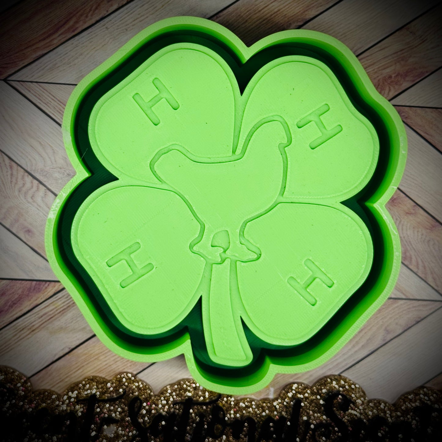 4H Clover(chicken) mold(535)