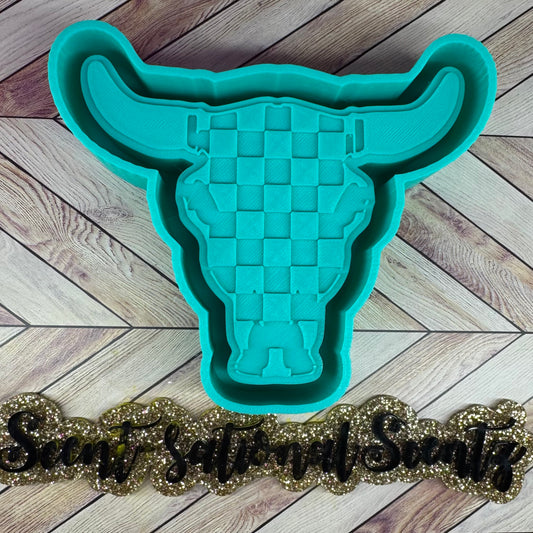 Checkered bull mold(9)