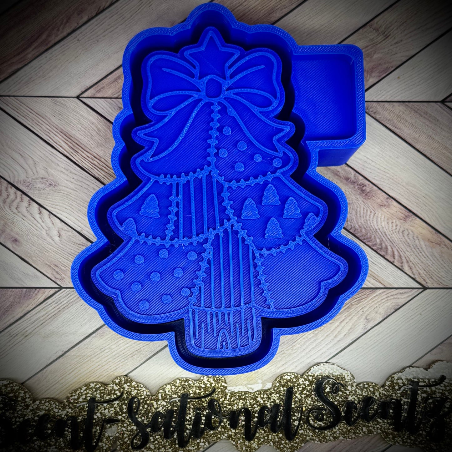 Patchwork Christmas Tree mold