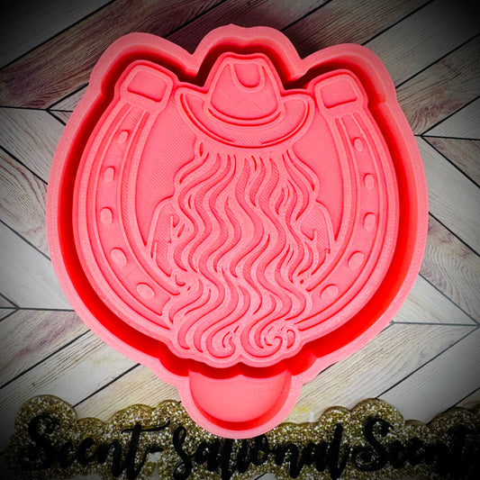 Lucky Cowgirl mold
