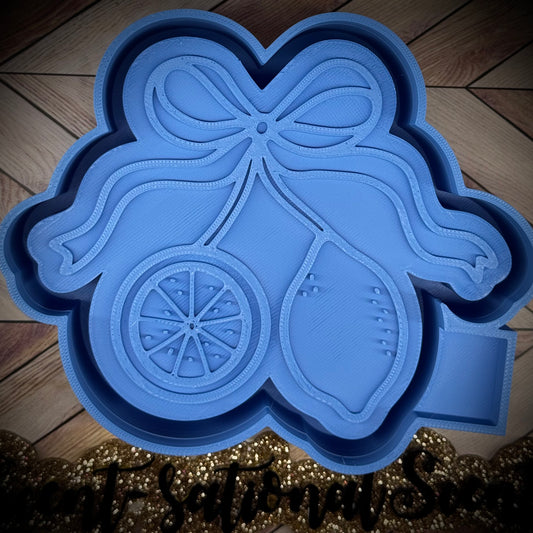 Citrus bow cherries mold(443)
