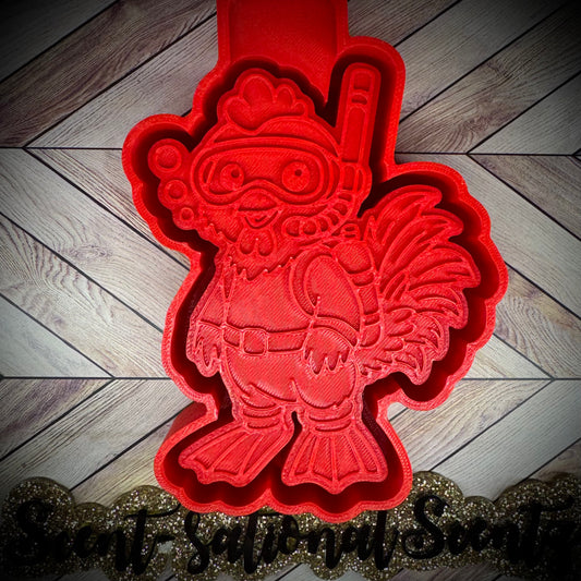 Scuba Chicken mold