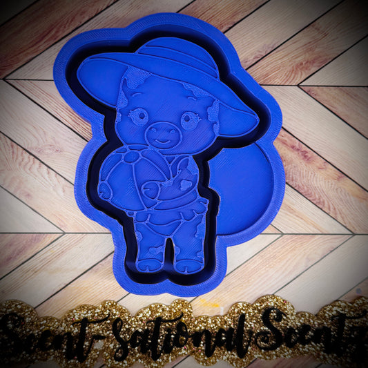 Dairy Cow w/Beachball mold