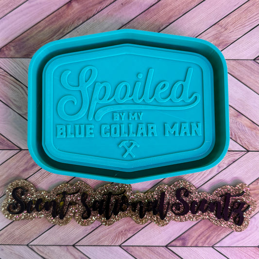 Spoiled by my blue collar man mold(210)