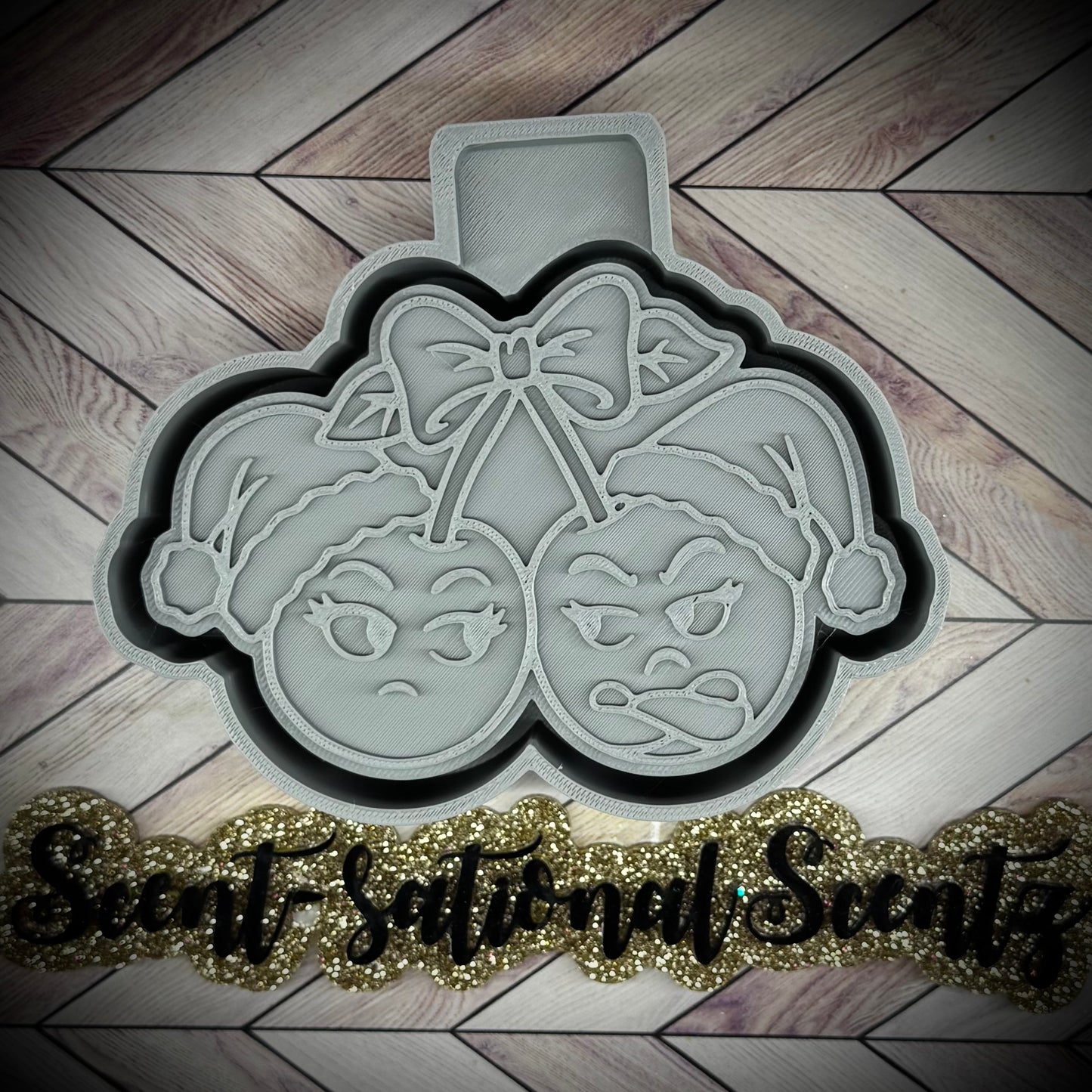 Petty Xmas Cherries mold